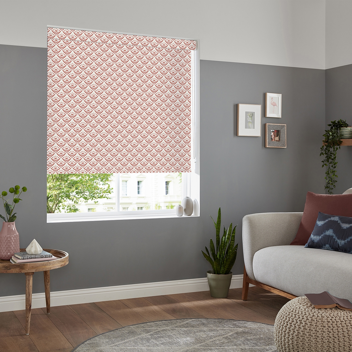Product photograph of Cinna Cherry Roller Blind from Choice Furniture Superstore.
