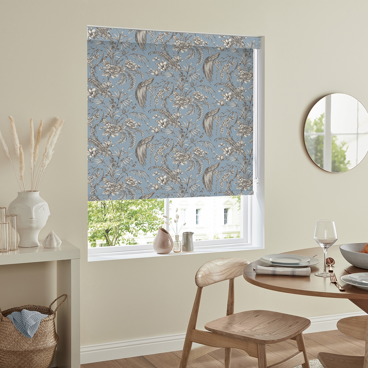 Product photograph of Orsino Sky Roller Blind from Choice Furniture Superstore.