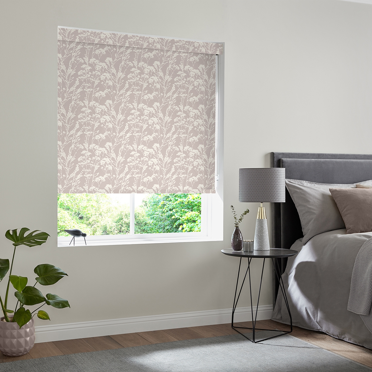 Product photograph of Cromwell Blush Roller Blind from Choice Furniture Superstore.