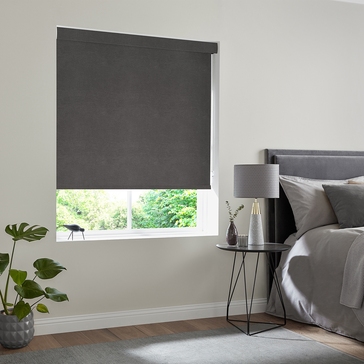 Product photograph of Ceres Mushroom Roller Blind from Choice Furniture Superstore.