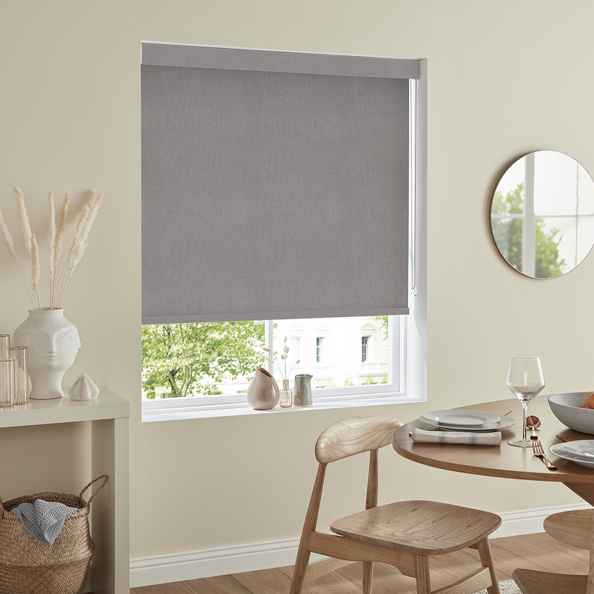 Product photograph of Ceres Pebble Roller Blind from Choice Furniture Superstore.