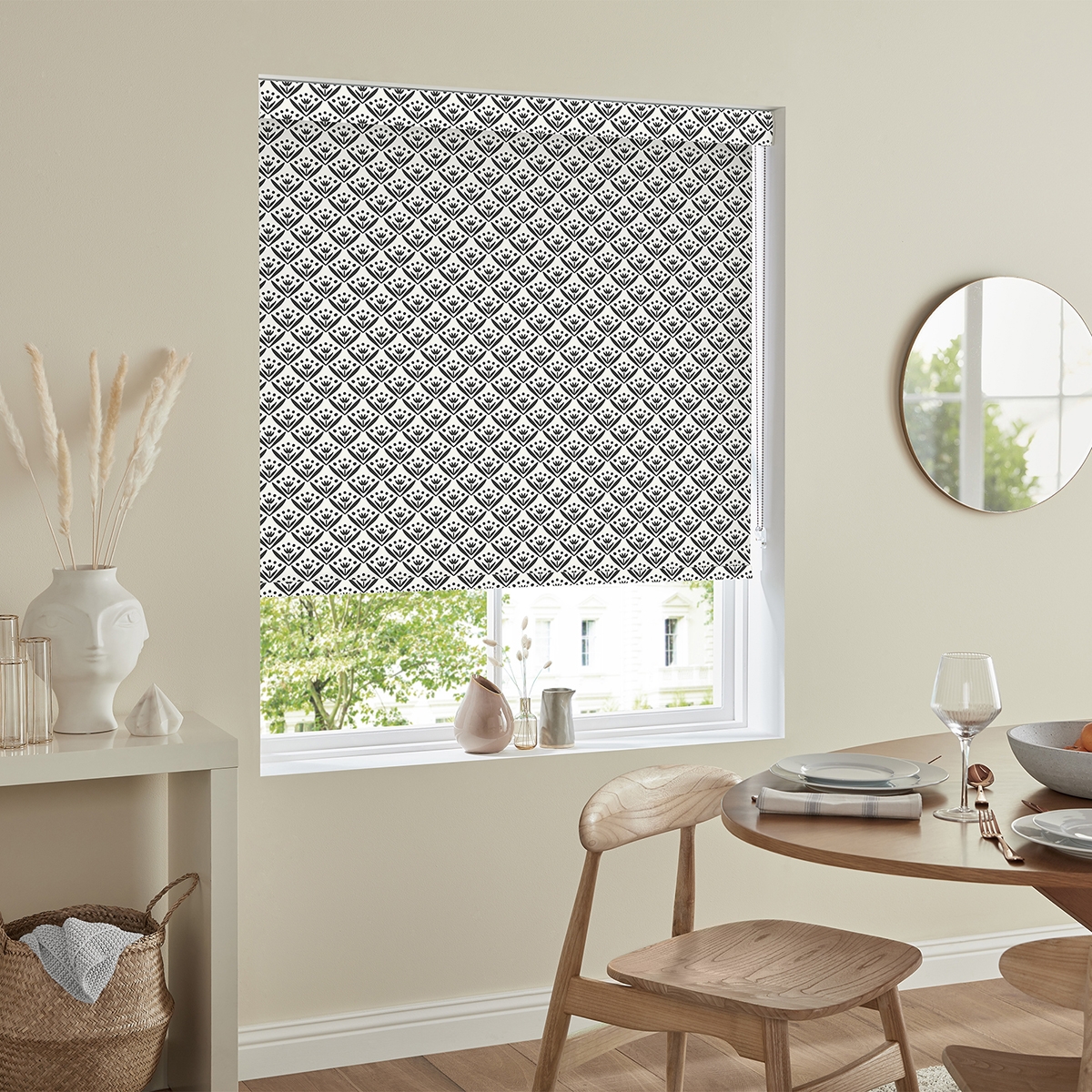 Product photograph of Cinna Charcoal Roller Blind from Choice Furniture Superstore.