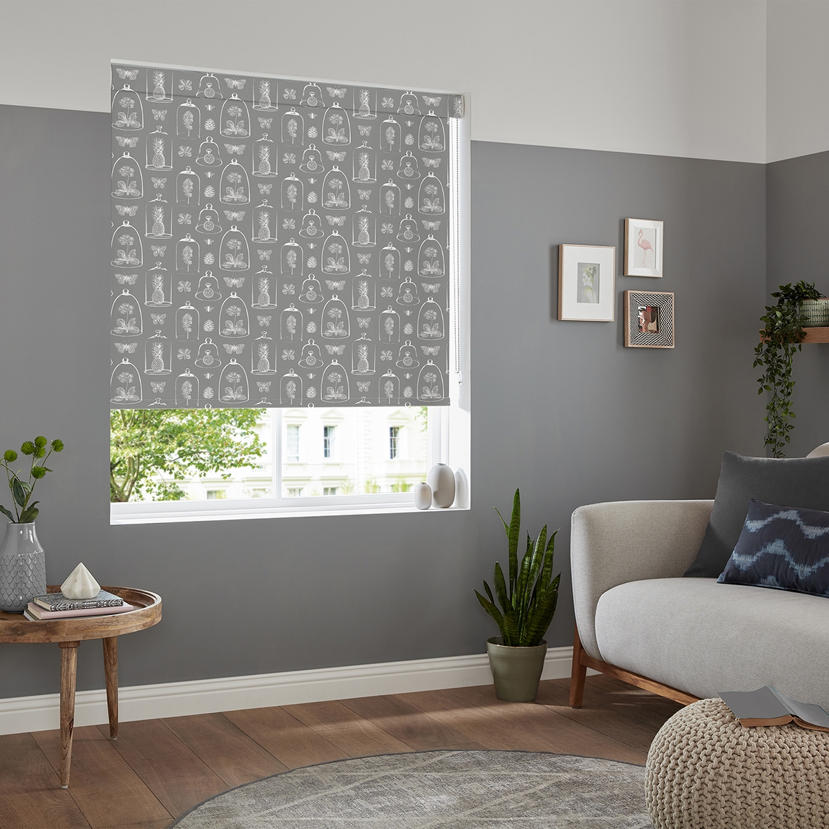 Product photograph of Sarri Stone Roller Blind from Choice Furniture Superstore.