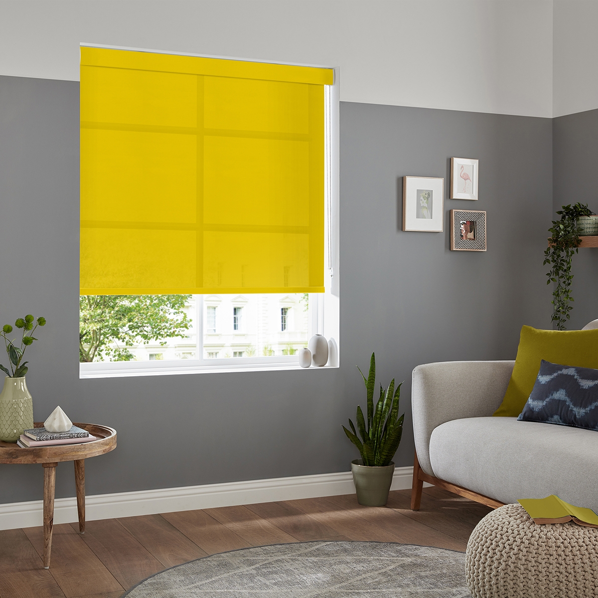 Product photograph of Hermoso Luna Roller Blind from Choice Furniture Superstore.