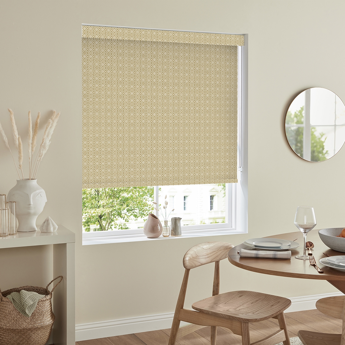 Product photograph of Perry Dijon Roller Blind from Choice Furniture Superstore.