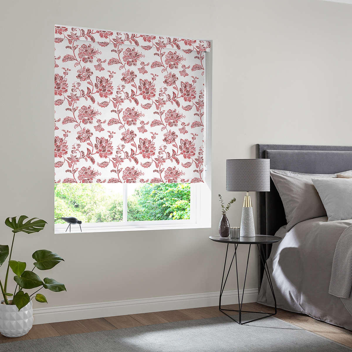 Product photograph of Luik Rouge Roller Blind from Choice Furniture Superstore.