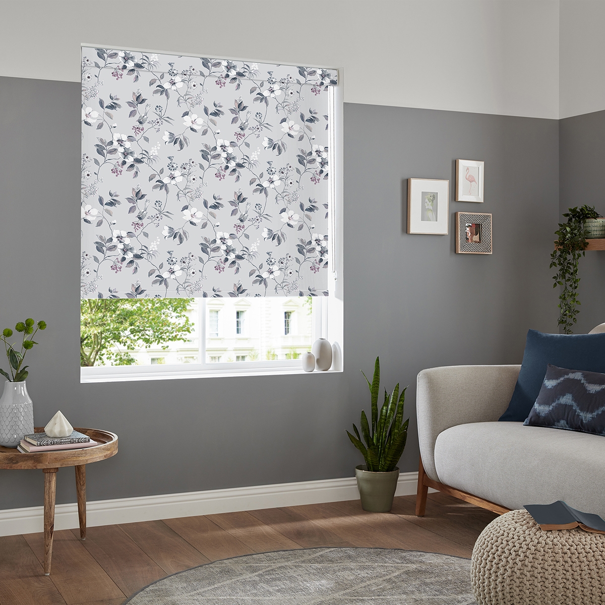 Product photograph of Claudio Petal Roller Blind from Choice Furniture Superstore.