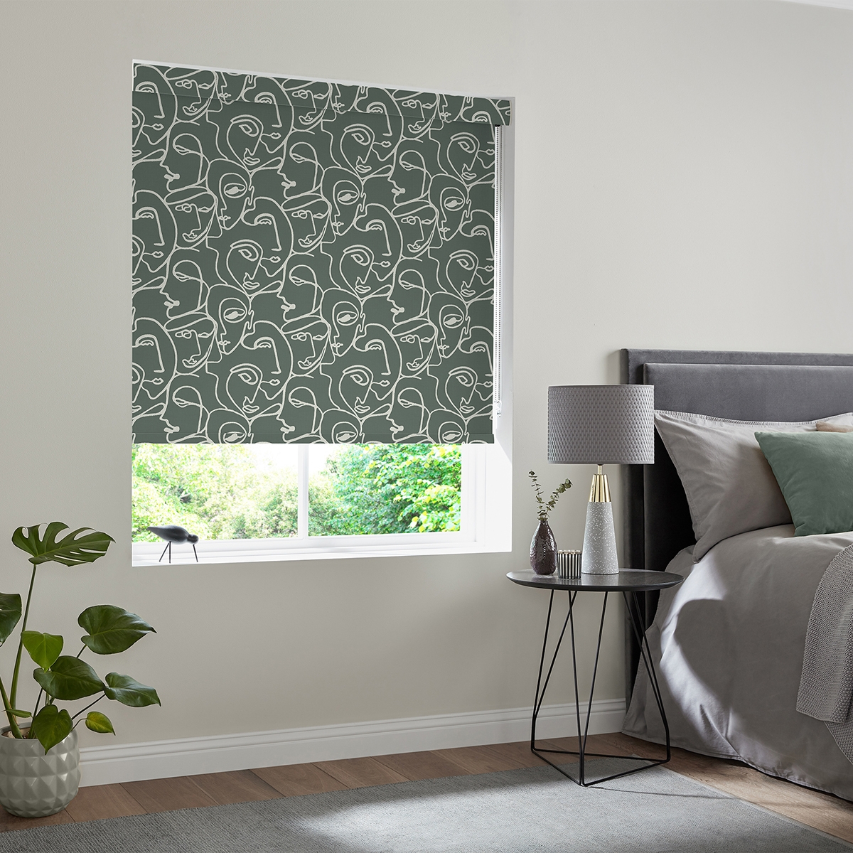 Product photograph of Mapi Forest Roller Blind from Choice Furniture Superstore.