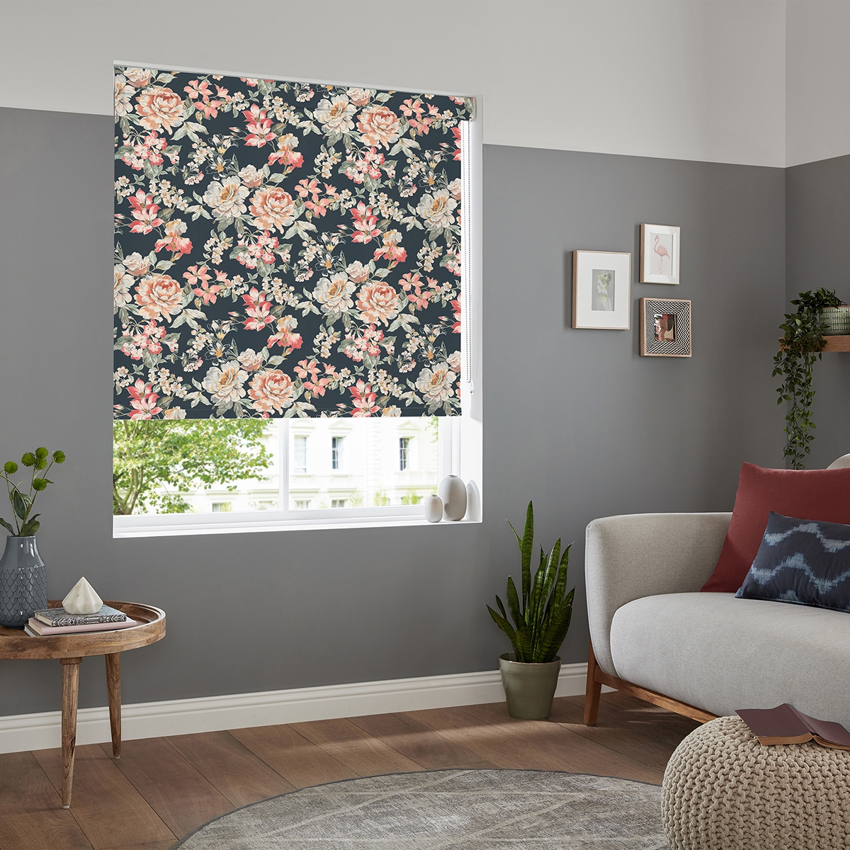 Product photograph of Toto Burnt Orange Roller Blind from Choice Furniture Superstore.