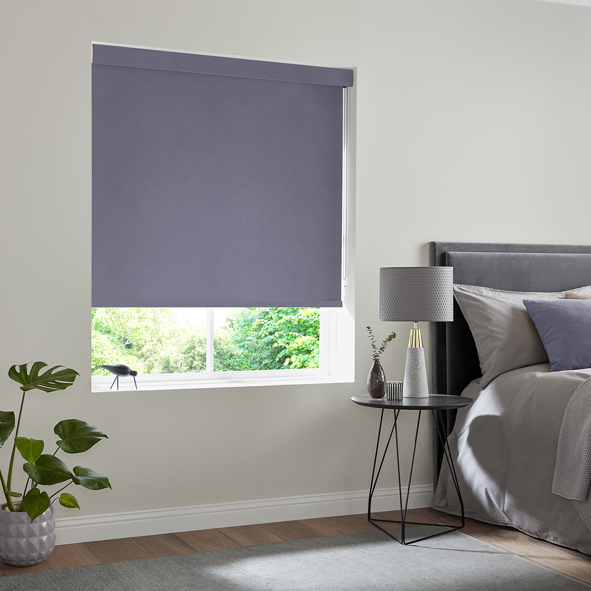 Product photograph of Fleming Grape Roller Blind from Choice Furniture Superstore.