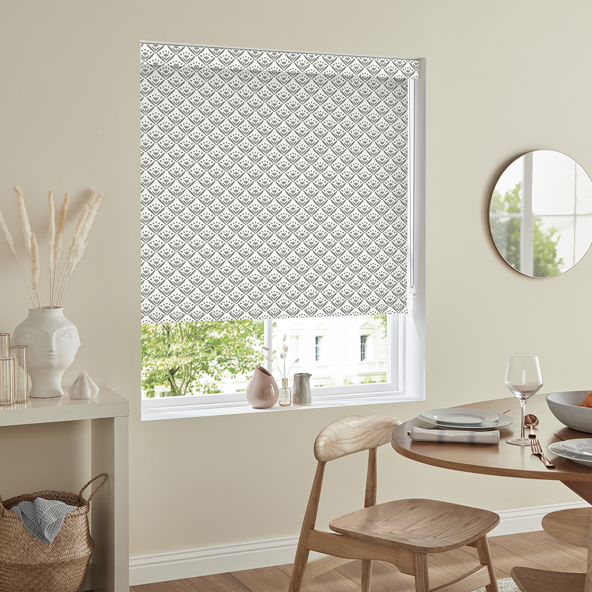 Product photograph of Cinna Granite Roller Blind from Choice Furniture Superstore.