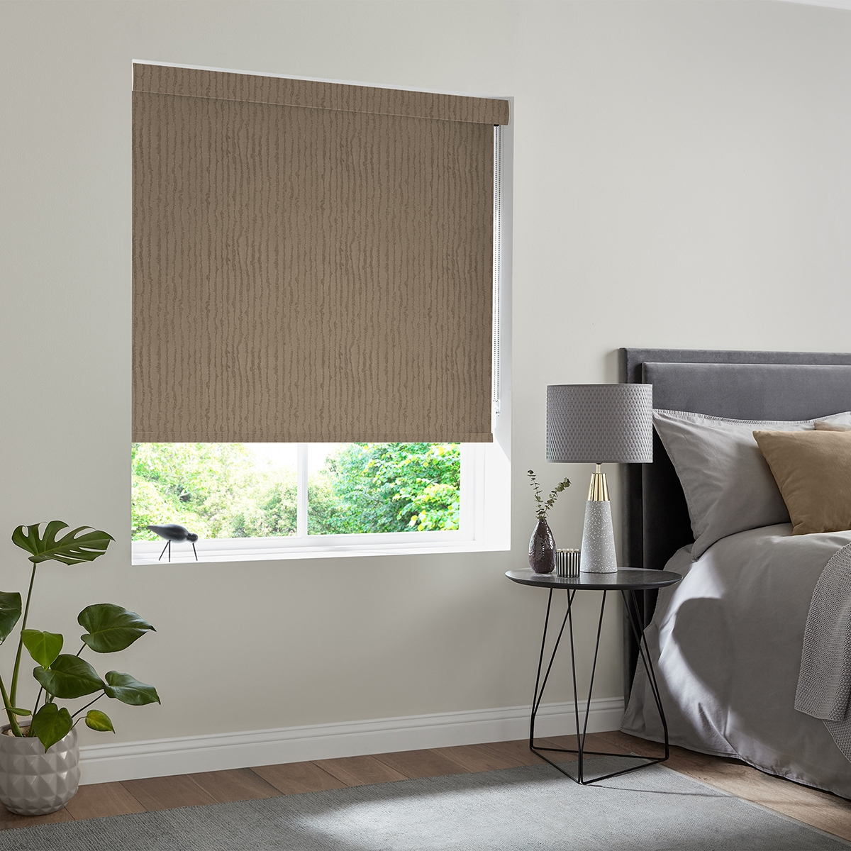 Product photograph of Duke Bronze Roller Blind from Choice Furniture Superstore.