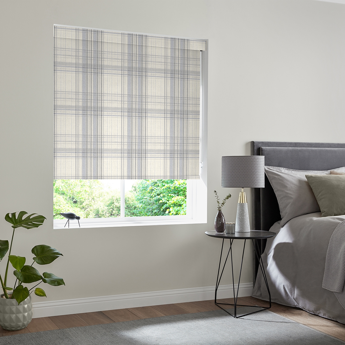 Product photograph of Polo Silver Roller Blind from Choice Furniture Superstore.