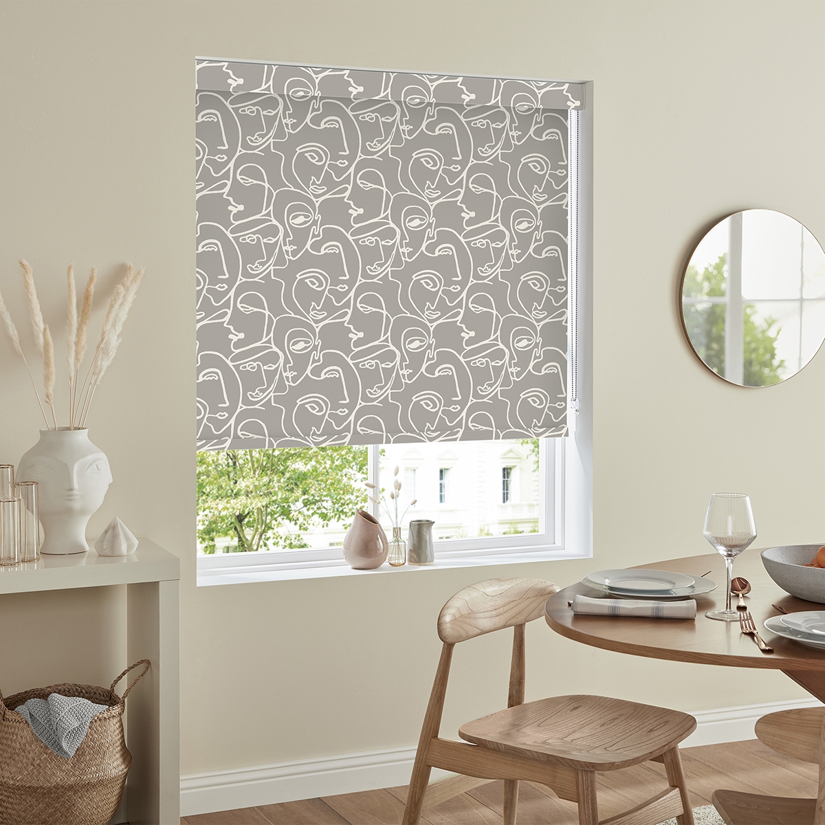 Product photograph of Mapi Smoke Roller Blind from Choice Furniture Superstore.