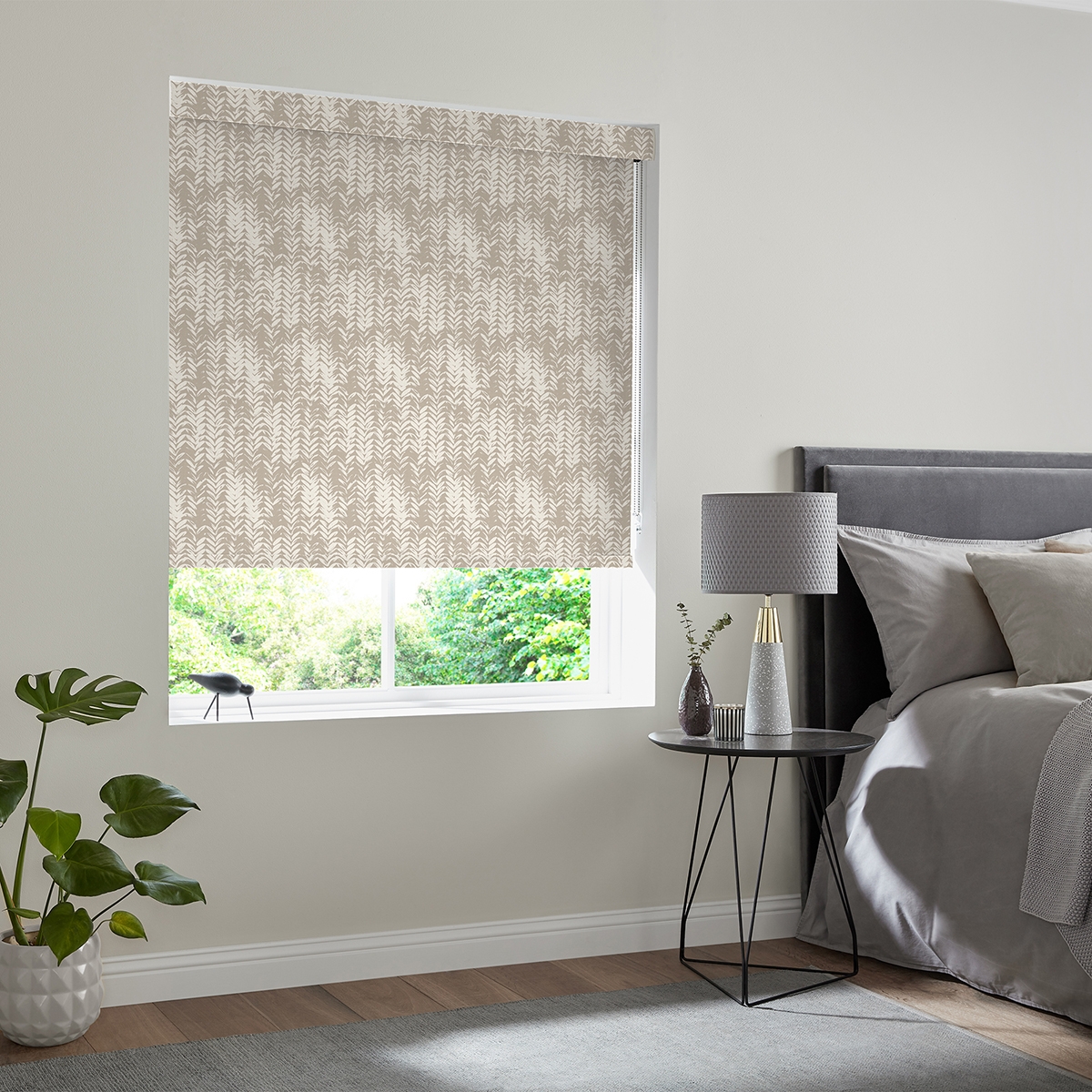 Product photograph of Surrey Clay Roller Blind from Choice Furniture Superstore.