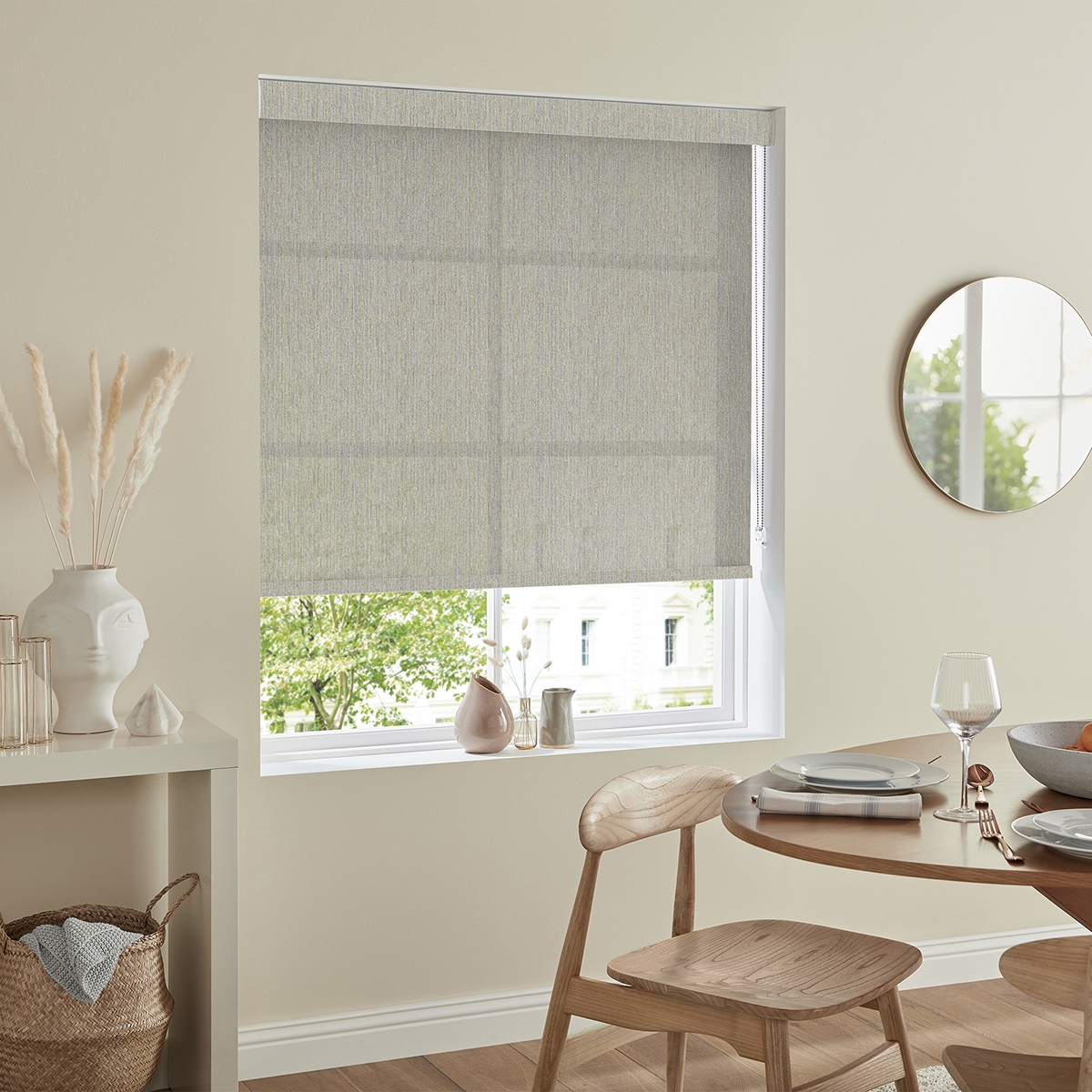 Product photograph of Shania Pastoral Roller Blind from Choice Furniture Superstore.