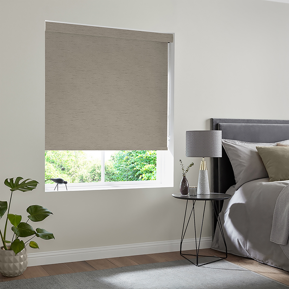 Product photograph of Ophelia Chestnut Roller Blind from Choice Furniture Superstore.