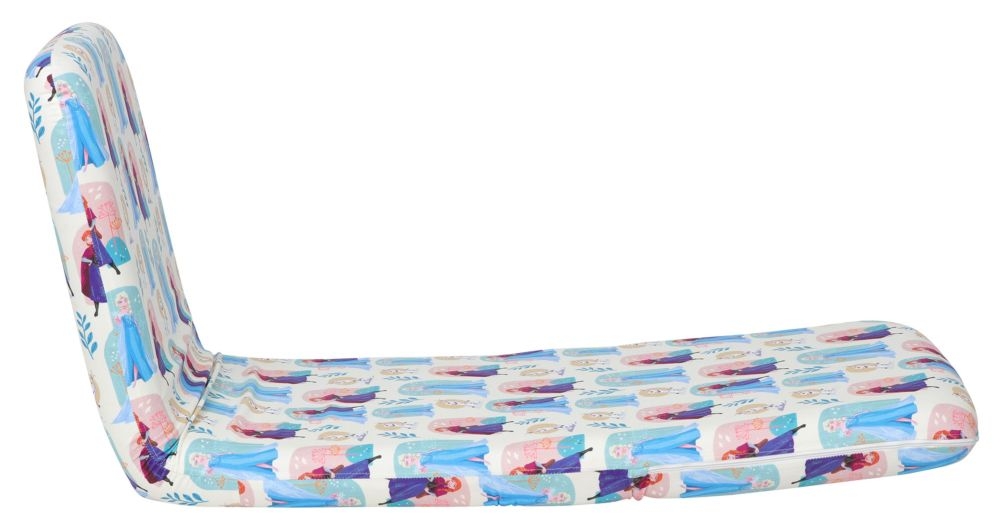 Product photograph of Disney Frozen Multi Coloured Fabric Fold Out Bed Chair from Choice Furniture Superstore.