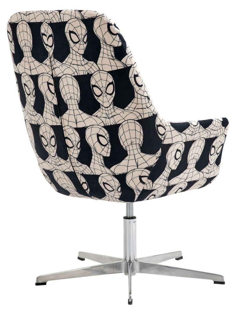 Product photograph of Disney Fabric Egg Swivel Chair from Choice Furniture Superstore.