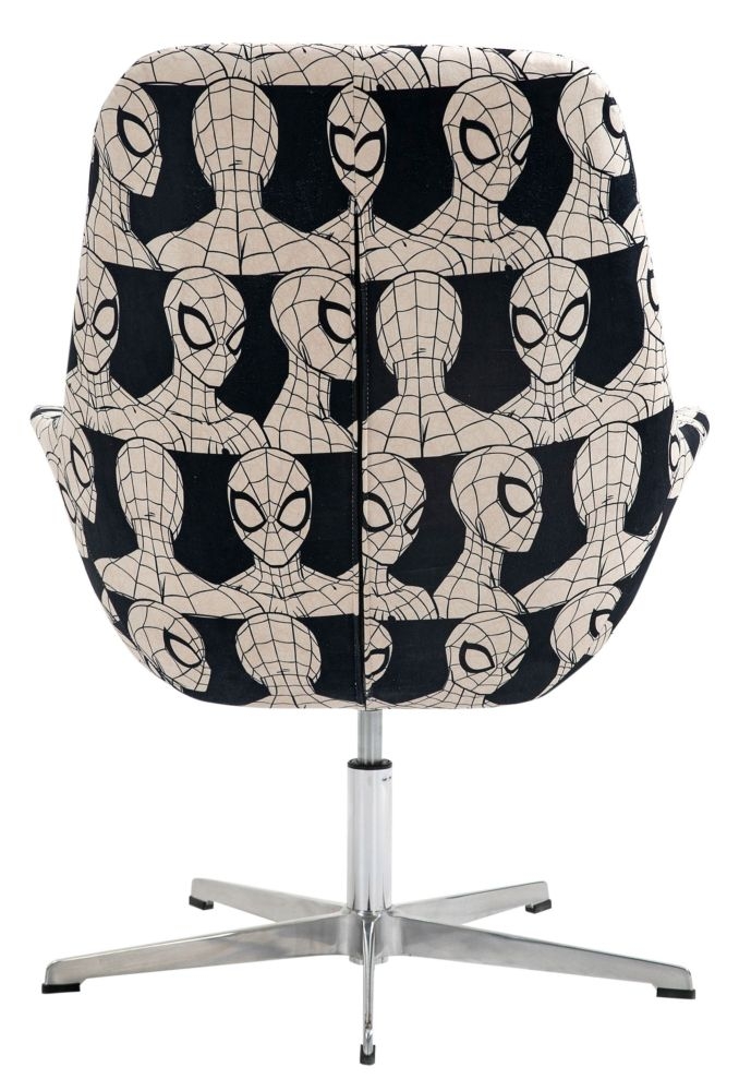 Product photograph of Disney Fabric Egg Swivel Chair from Choice Furniture Superstore.