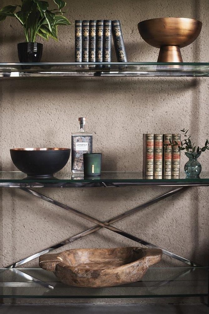 Product photograph of Adriana Open Bookshelves - Variant Available from Choice Furniture Superstore.