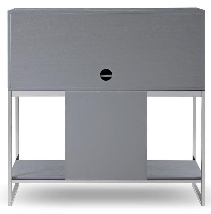 Product photograph of Gillmore Space Adriana 1 Door 2 Drawer Bureau Desk from Choice Furniture Superstore.