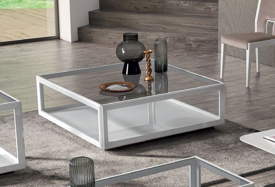 Product photograph of Camel Elite Day Bianco Antico Italian Maxi Coffee Table from Choice Furniture Superstore.