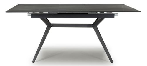 Product photograph of Timor Black Sintered Stone 180cm Extending Dining Table from Choice Furniture Superstore.