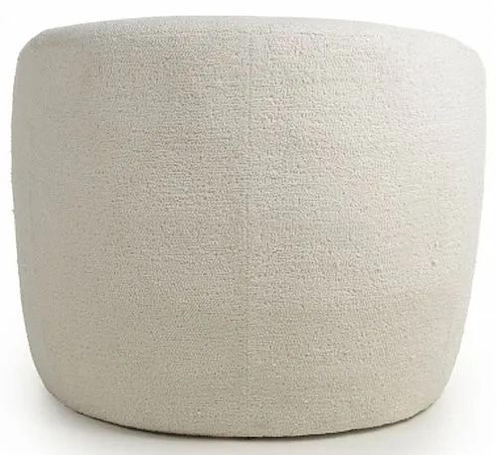 Product photograph of Petra Boucle Vanilla White Tub Chair from Choice Furniture Superstore.