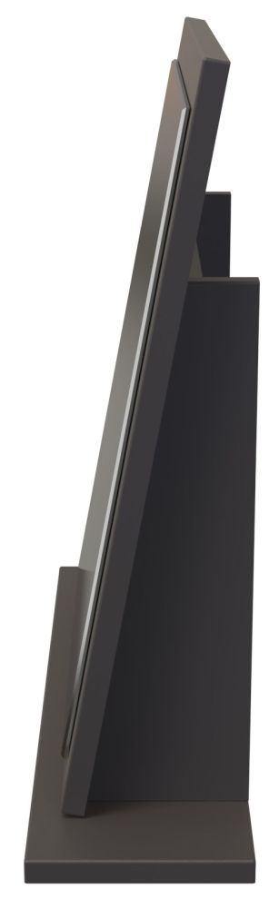Product photograph of New York Graphite Small Mirror from Choice Furniture Superstore.