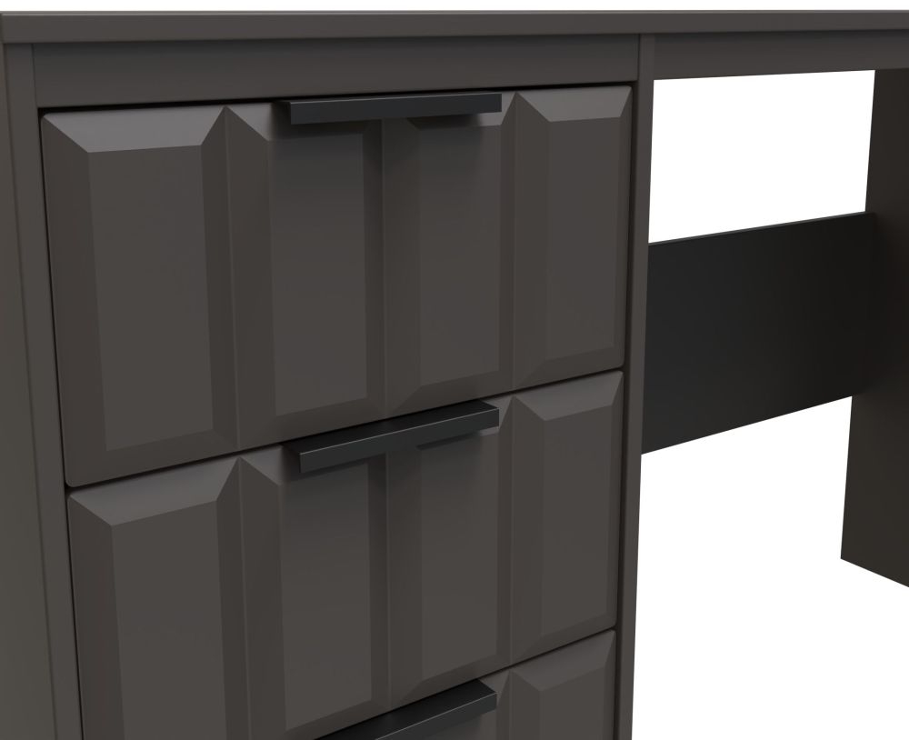 Product photograph of New York Graphite Desk from Choice Furniture Superstore.