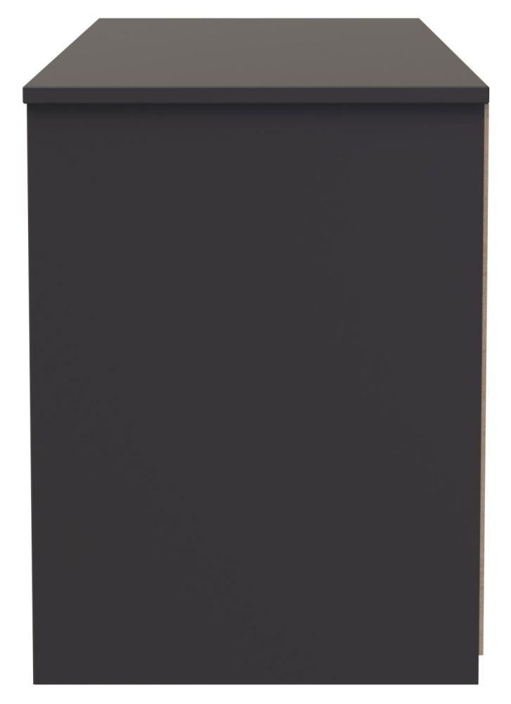 Product photograph of New York Graphite Bed Box from Choice Furniture Superstore.