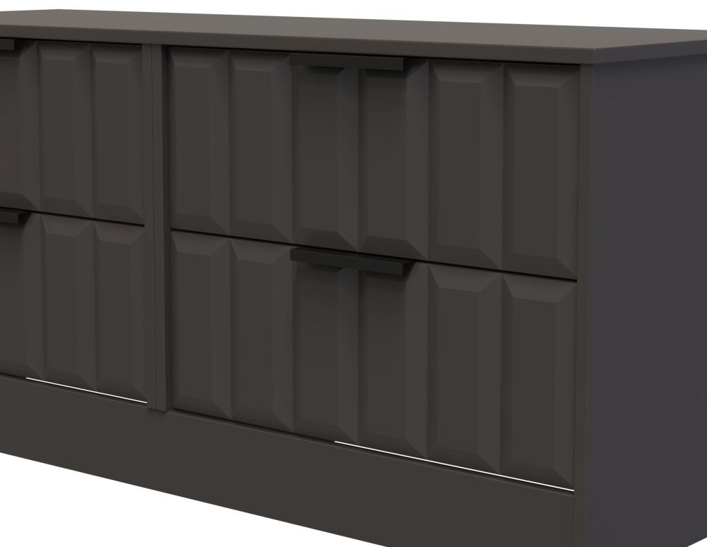 Product photograph of New York Graphite Bed Box from Choice Furniture Superstore.