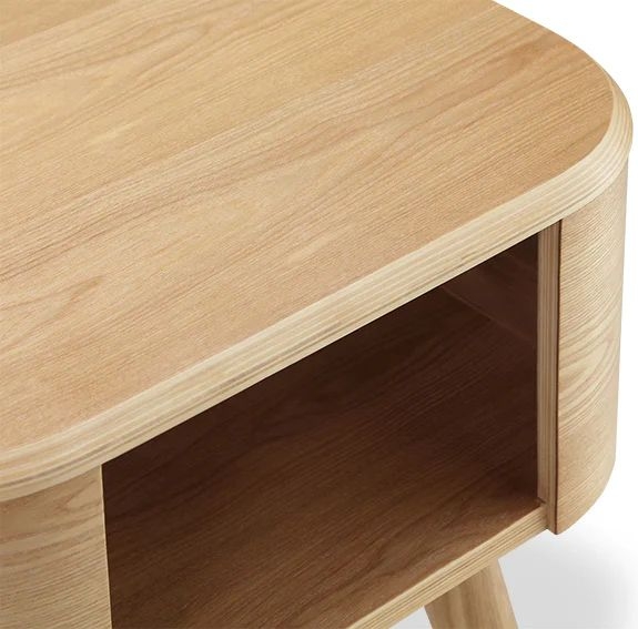 Product photograph of Jual Oslo Oak Lamp Table - Jf812 from Choice Furniture Superstore.