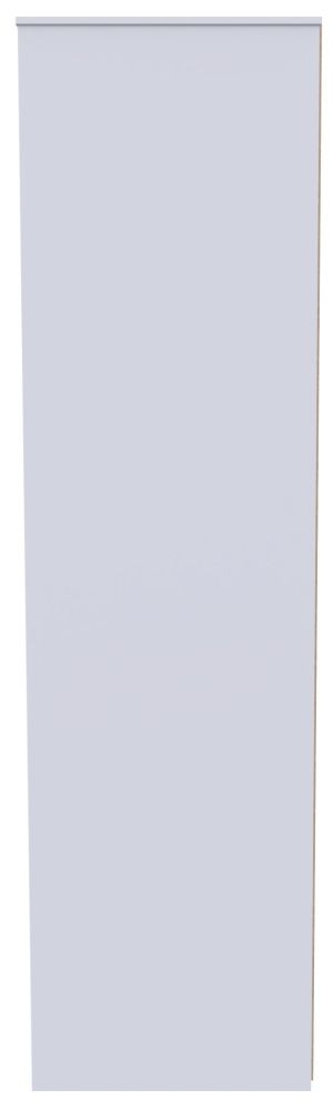 Product photograph of San Jose White 3 Door Tall Triple Wardrobe - 1 Mirror from Choice Furniture Superstore.