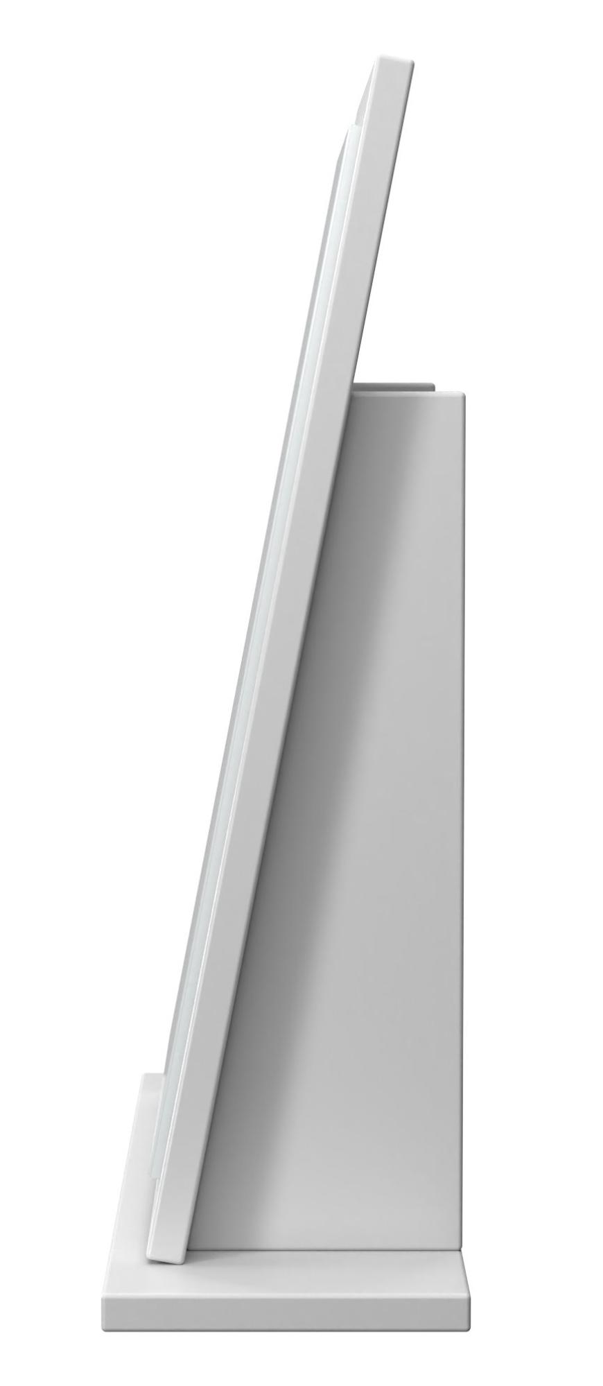 Product photograph of Padstow White Small Dressing Mirror from Choice Furniture Superstore.