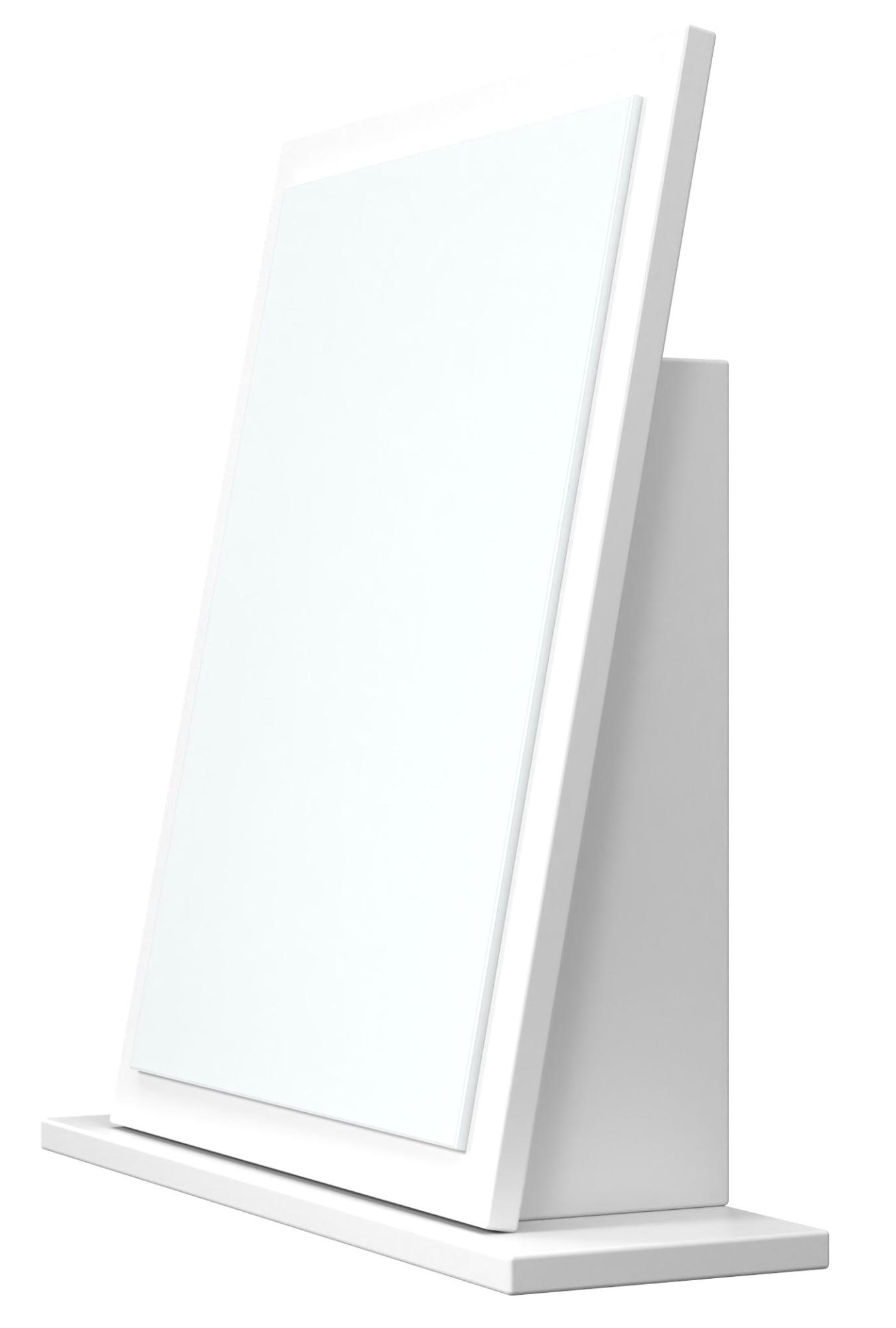 Product photograph of Worcester White Small Dressing Mirror from Choice Furniture Superstore.