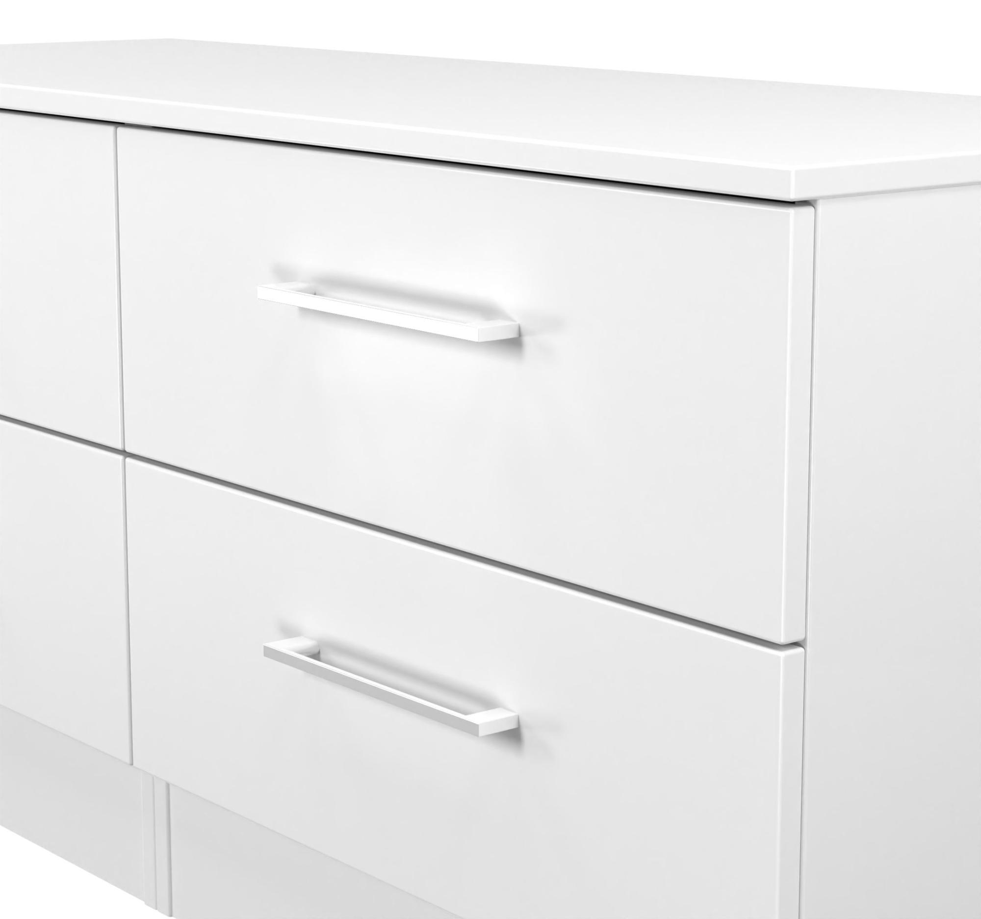 Product photograph of Worcester White Bed Box from Choice Furniture Superstore.