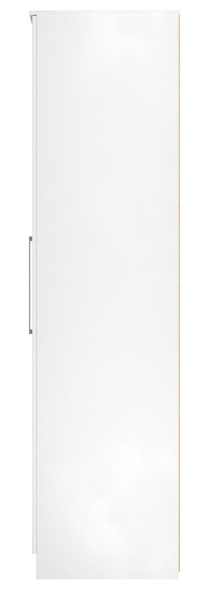 Product photograph of Worcester White 3 Door Tall Triple Wardrobe from Choice Furniture Superstore.