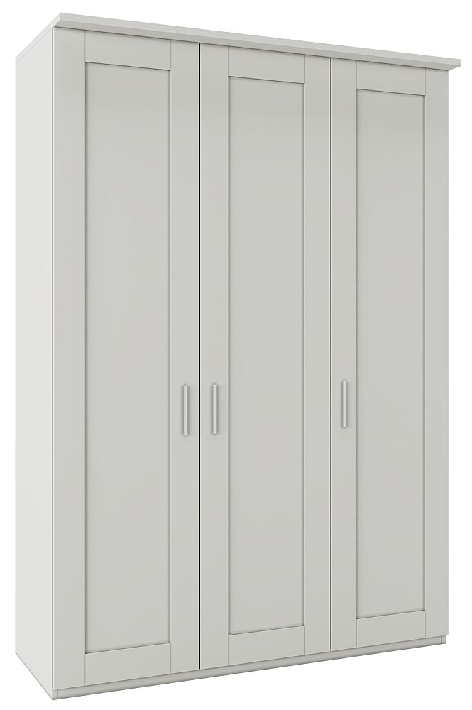 Product photograph of Cambridge Champagne 3 Door Wardrobe - W 150cm from Choice Furniture Superstore.