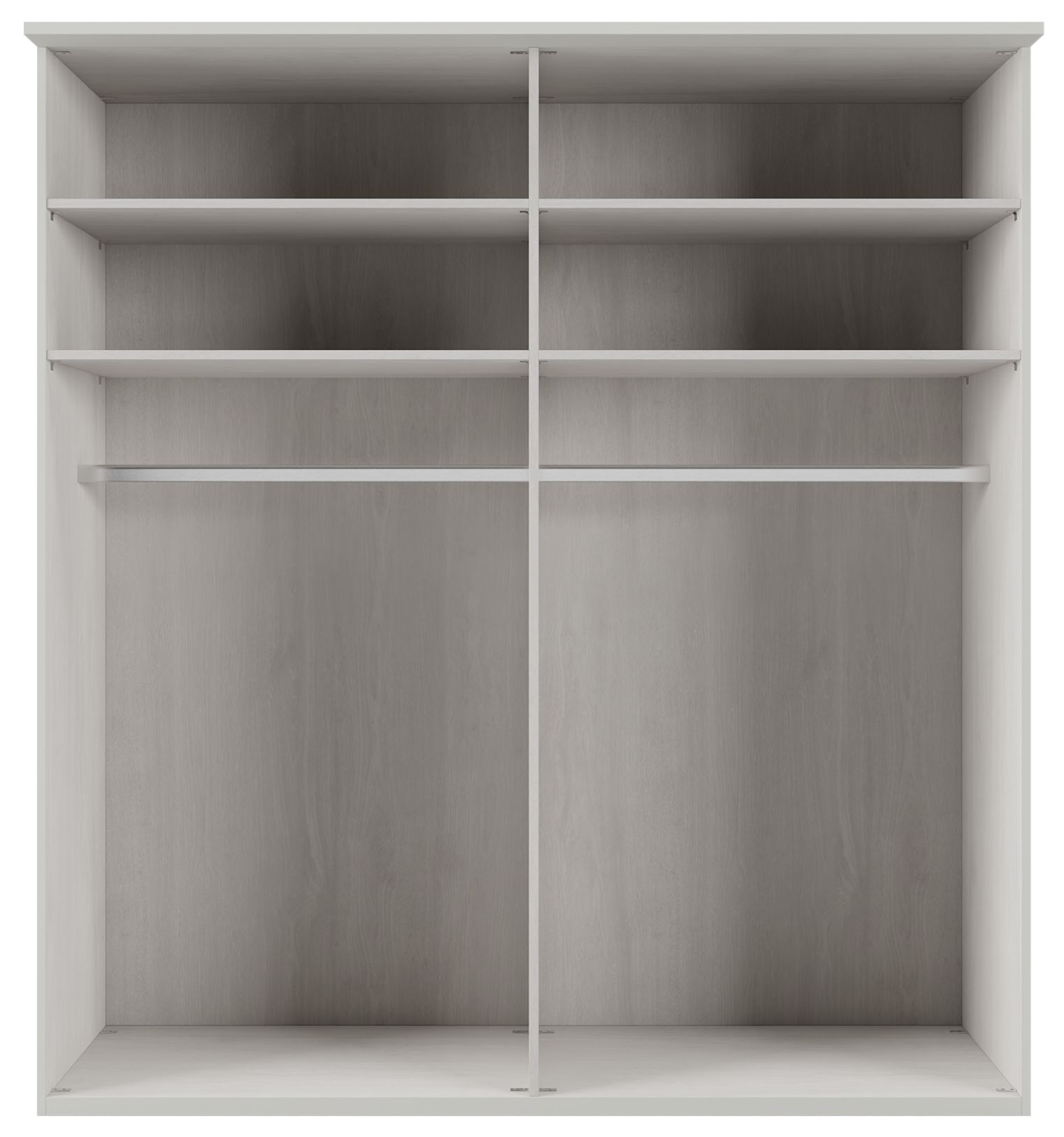 Product photograph of Cambridge Champagne 4 Door Wardrobe With 2 Mirror Front - W 200cm from Choice Furniture Superstore.