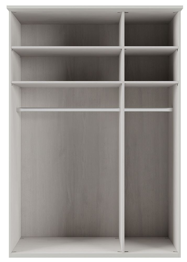 Product photograph of Cambridge Sage Green 3 Door Wardrobe With 1 Mirror Front - W 150cm from Choice Furniture Superstore.