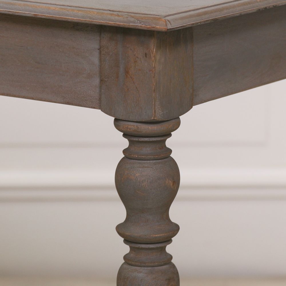 Product photograph of Rustic Wooden Column Console Table from Choice Furniture Superstore.