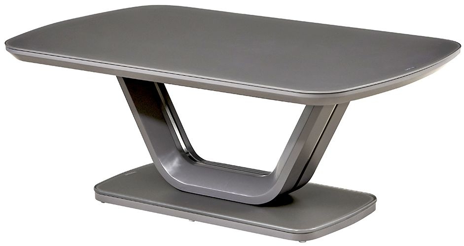 Product photograph of Vida Living Lazzaro Graphite Grey Matt Coffee Table from Choice Furniture Superstore.