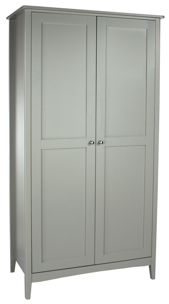 Product photograph of Como Painted 2 Door Wardrobe from Choice Furniture Superstore.