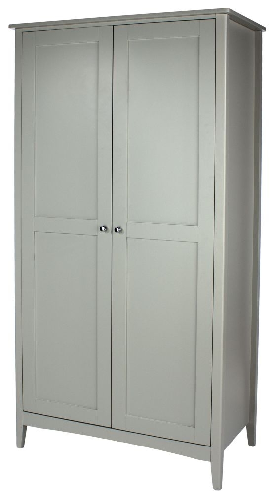 Product photograph of Como Painted 2 Door Wardrobe from Choice Furniture Superstore.