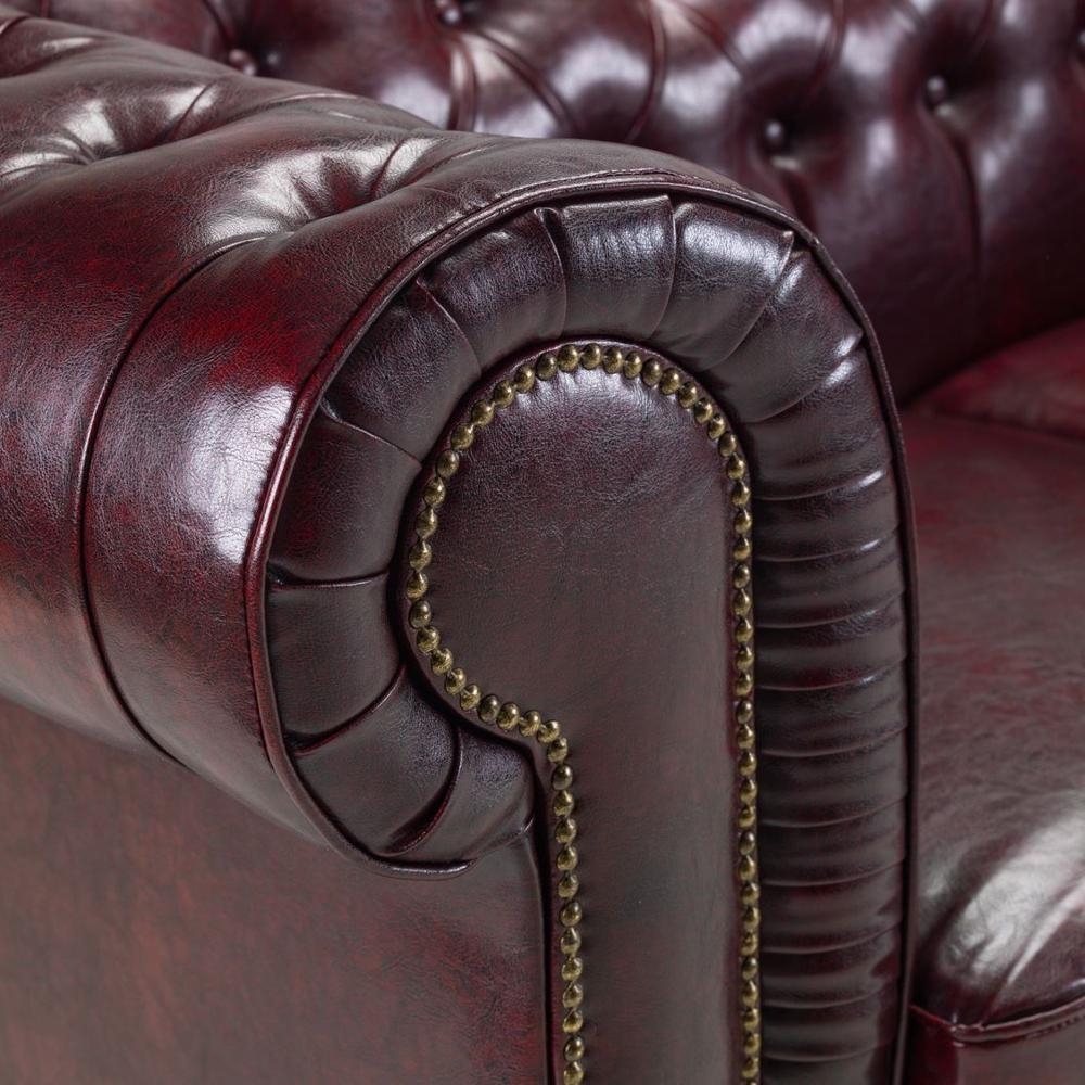 Product photograph of Chesterfield Tufted 3 Seater Sofa from Choice Furniture Superstore.