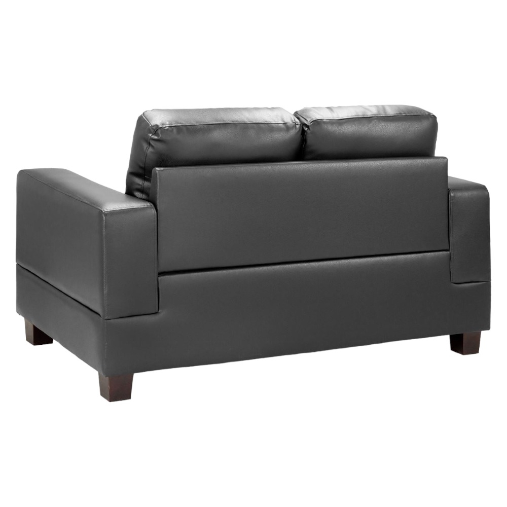 Product photograph of Jerry Black 2 Seater Sofa from Choice Furniture Superstore.