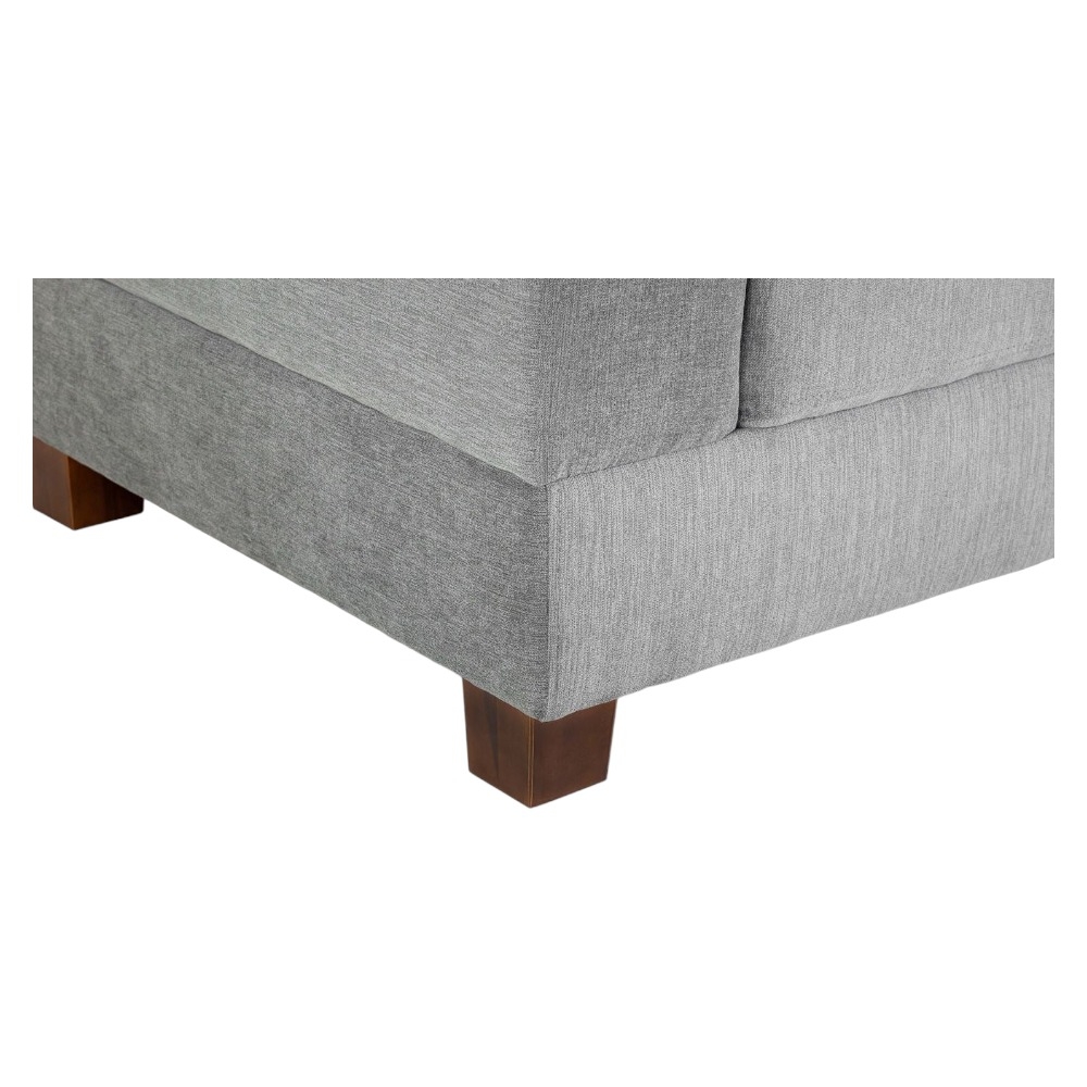 Product photograph of Jerry Grey Tufted Armchair from Choice Furniture Superstore.