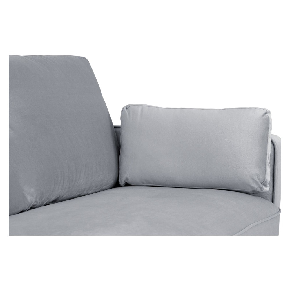 Product photograph of Munich Plush Grey 3 2 Seater Sofa from Choice Furniture Superstore.